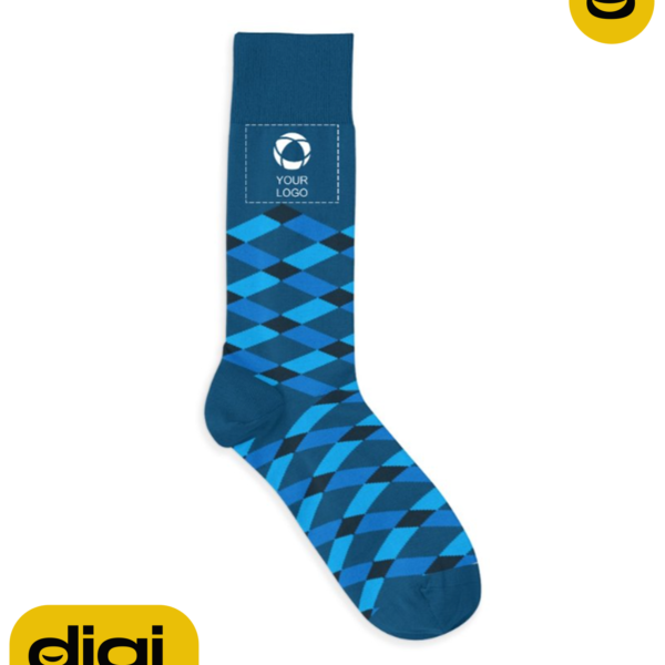 Custom Crew Knitted Skinny Plaid Socks