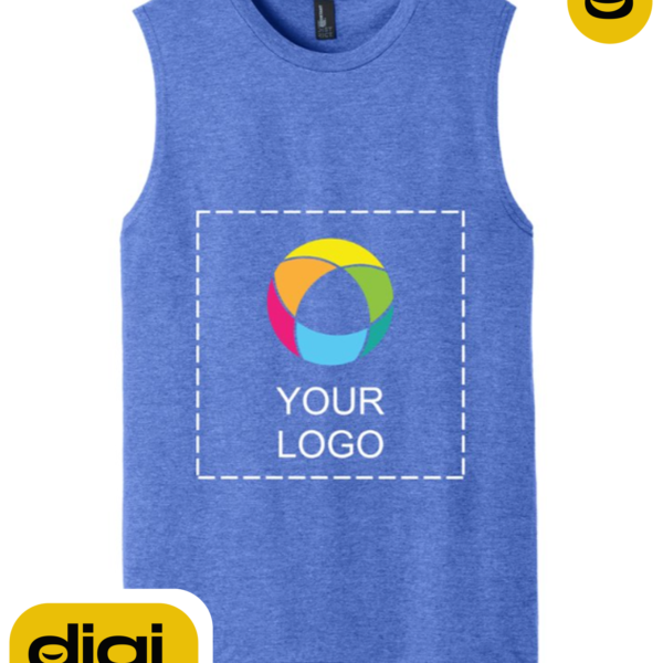Muscle Tank with Full-Front and Back Print